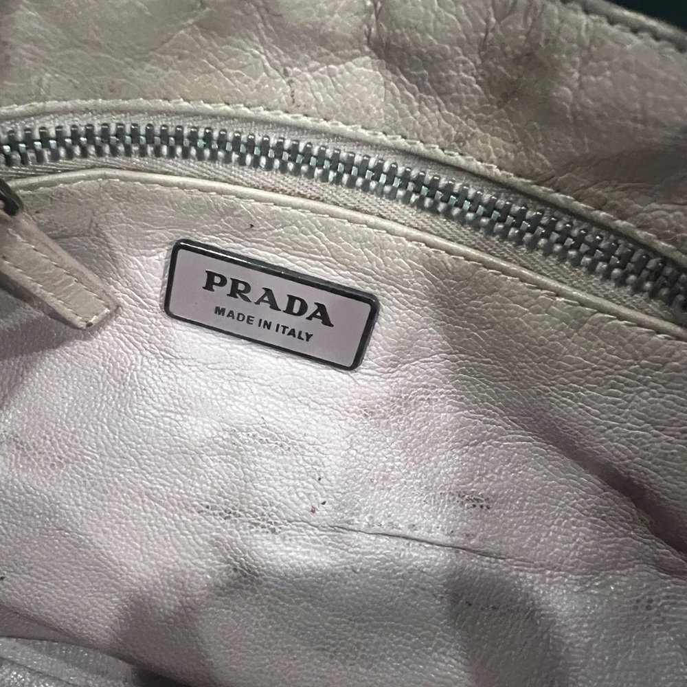 Prada Brown Leather Shoulder Bag - Picture 15 of 16